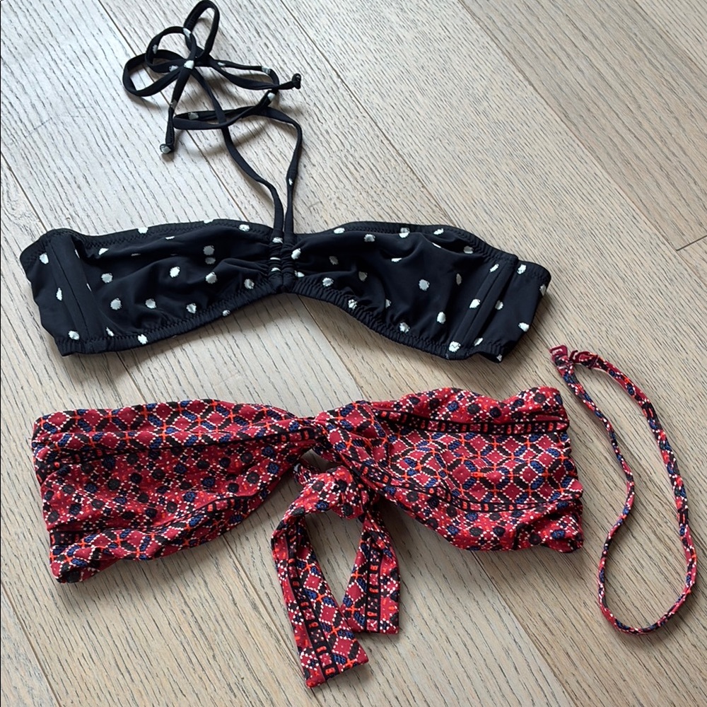 Madewell (2) Swim Bandeau Tops